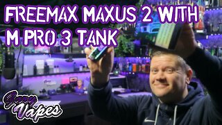 NEW Freemax Maxus 2 With M Pro 3 Tank