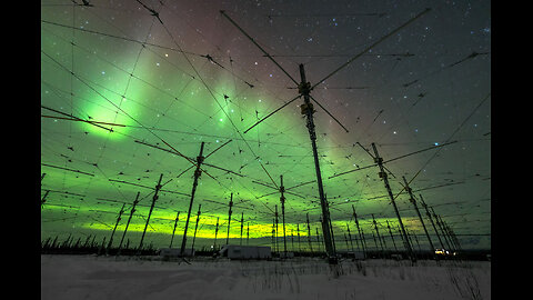 HAARP: High Frequency Active Auroral Research Program.