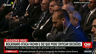 Bolsonaro ataca Fachin e diz que pode criticar decisões | @SHORTS CNN