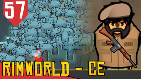 Um Dia NORMAL - Rimworld Combat Extended #57 [Série Gameplay PT-BR]