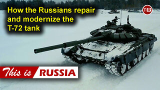 How the Russians repair and modernize the T-72 tank