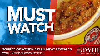 Most Don’t Know Where Wendy’s Gets The Meat For Their Chili From. Former Employee Explains