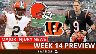 MAJOR Browns Injury News On Amari Cooper + Browns vs. Bengals Preview