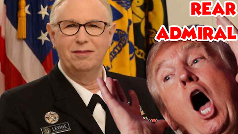 Fake President Makes Rachel Levine A Fake Four-Star Admiral