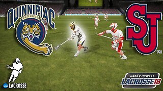 NCAA Lacrosse | Quinnipiac vs St Johns | Casey Powell Lacrosse 18