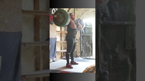 150 kg / 330 lb - Clean + Jerk - Weightlifting Training