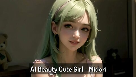 AI Beauty Cute Girl - Midori