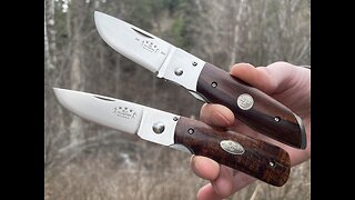 Fallkniven Premium Folding Knives ELMAX! Comparison by www.bushcraftcanada.com