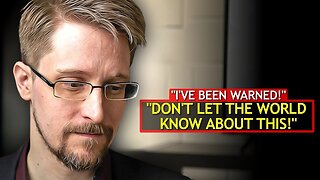 "It Is All Planned and Known in Advance" - Edward Snowden LAST WARNING