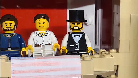 Abraham Lincoln Assassination in Lego