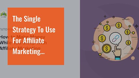 The Single Strategy To Use For Affiliate Marketing Software and Affiliate Tracking - Referral R...