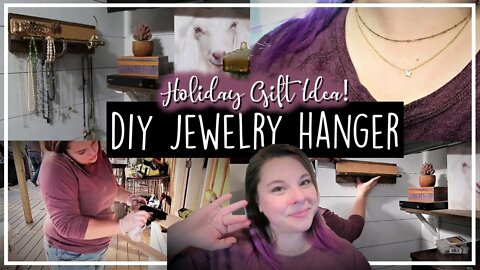 Handmade Holiday Gift Idea//Hanging Jewelry Organizer//Ana Luisa Sale!