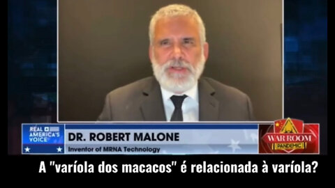 Robert Malone explica o exagero do medo por alguns poucos casos da "Varíola dos Macacos"