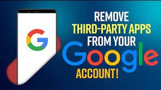 How To Remove Third Party Site From Google Account. Protect your account today 2023!!