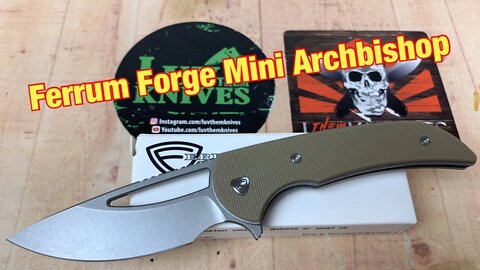 Ferrum Forge Mini Archbishop / Includes Disassembly/ Great FF design gent carry !!!
