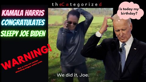 Kamala Harris Congratulates Joe Biden On His Supposedly Presidential Victory - ‘We did it, Joe!’