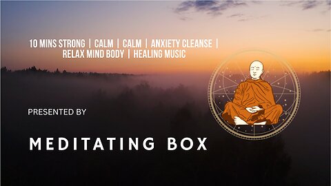 #meditation 10 Minutes Strong Meditation. Calm | Anxiety Cleanse | Relax Mind Body | Healing Music