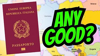 Is The ITALIAN Passport Any Good? 🇮🇹