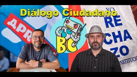 DIÁLOGOS CIUDADANOS, Sobre Apruebo y Rechazo con Manuel Villatoro (A) y Rodrigo Halpern (R)