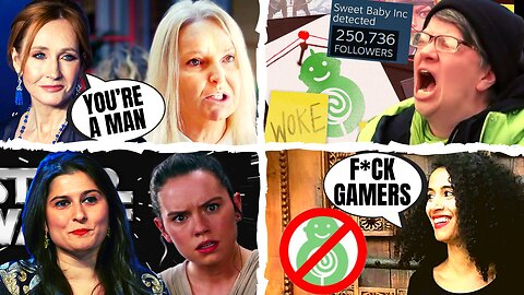 Sweet Baby Inc Gets DESTROYED As Media And Devs ATTACK Gamers, JK Rowling SLAMS Activist, Rey Movie