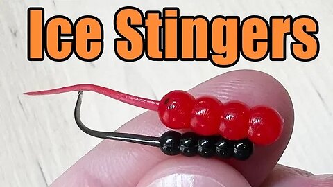 Ice Stingers - Segmented Micro Soft Plastic Ice Fishing Bait