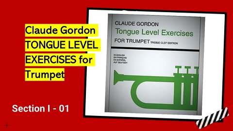 Claude Gordon TONGUE LEVEL EXERCISES for Trumpet - 001