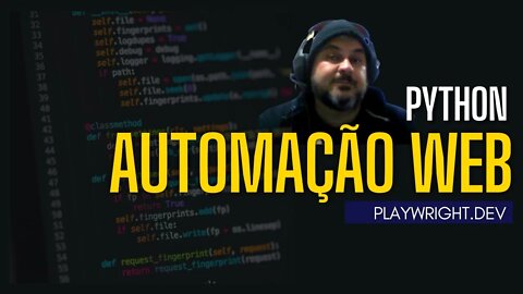 COMO USAR O PLAYWRIGHT EM AUTOMACAO WEB COM PYTHON