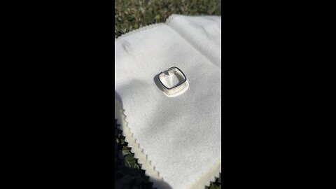 Silver ring cleaning