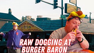 Raw Dogging at Burger Baron in Chicago