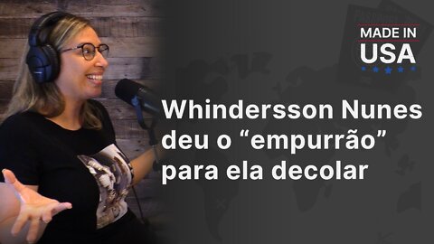 Whindersson Nunes deu o “empurrão” para ela decolar
