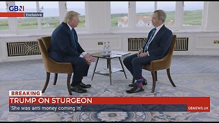 Donald Trump shares his outlook for the future of the political landscape in Scotland