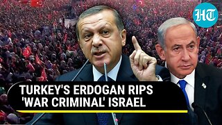 Erdogan Roars At Pro-Palestine Rally; 'Israel Won't Last Three Days If...' I Gaza War