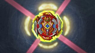 HYUGA DERROTA VALT AOI, AIGER AKABANE, FREE DE LA HOYA E RANTARO KIYAMA (beyblade burst surge)