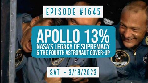 Owen Benjamin | #1645 Apollo 13% NASA's Legacy Of Supremacy & The Fourth Astronaut Cover-Up