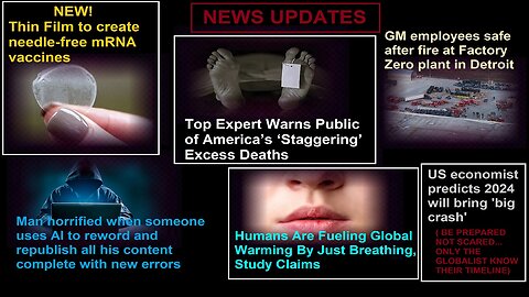 CEPI: Thin Film mRNA Vax Needle-Free; Expert Warns Staggering US Excess Deaths,Other News