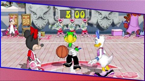 Disney Sports Basketball Match: Minnie vs Daisy