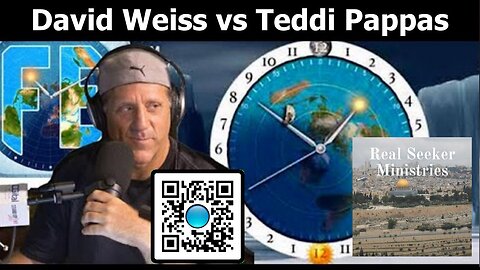 Is the Earth Flat or a Globe?- David Weiss (Flat Earther) vs. Teddi Pappas (Globe Earther)