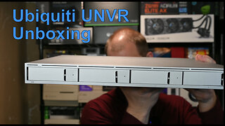 Ubiquiti UNVR Unboxing