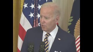 Joe Biden announces zero percent inflation in July 2021