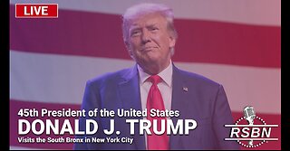 LIVE: President Trump Visits the South Bronx in New York - 5/23/24