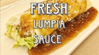 How to make fresh lumpia sauce