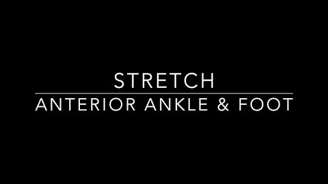 🏋️‍♂️ HOW TO Anterior Foot Stretch Demo Coach Mike