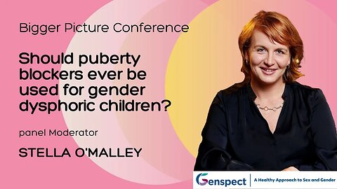 The Bigger Picture Conference: Should Puberty Blockers Ever be Used for Gender Dysphoric Children?
