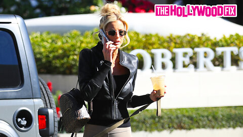 Emma Hernan From Selling Sunset Leaves Lunch With Her Dog At The Henry In West Hollywood, CA 2.17.22