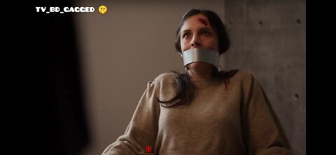 girlfriend taped her friend's mouth with tape