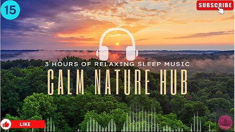 3 Hours of Rain Sounds for #deepsleep #study #relaxation Meditation & Spa Healing Ambient Sounds #15
