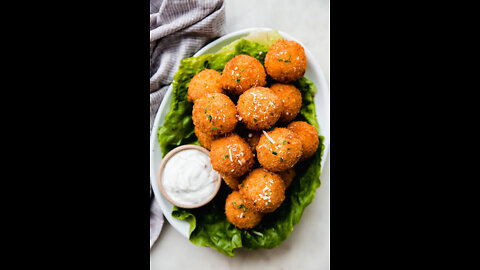 FRIED POTATO BALLS - Tasty and Easy Food Recipes For Dinner to make at home - Cooking motion images