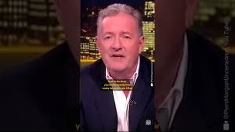 Journalist Piers Morgan clashes with former Israeli Deputy over number of civilians Israel killed