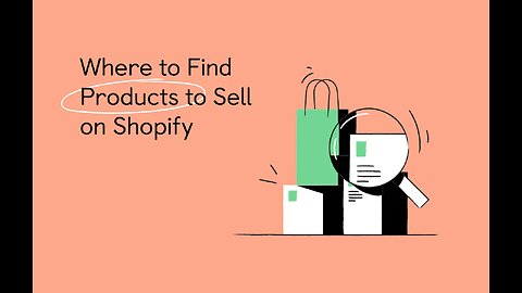 how to find winning products for your Shopify Dropshipping Store