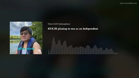 RFKJR planing to run as an Independent